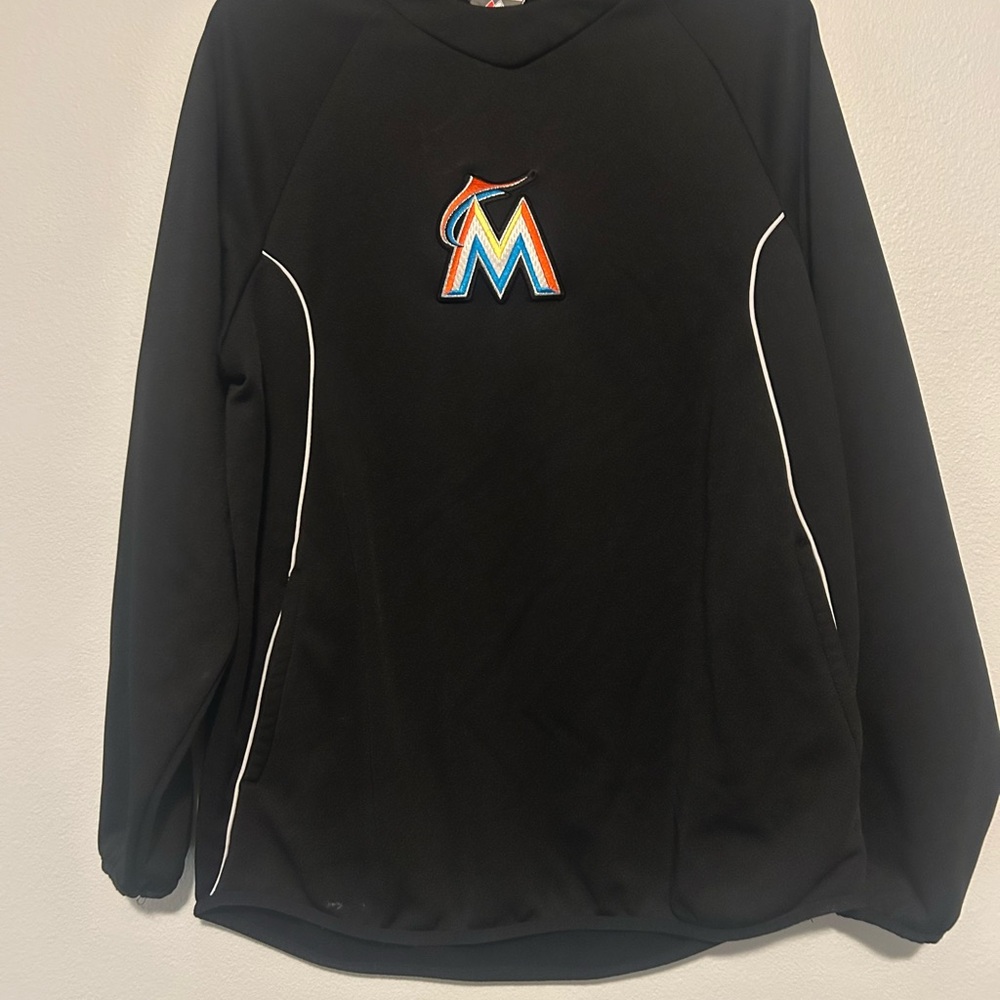 Team Issued Miami Marlins sweatshirt